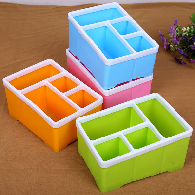 Manufacturer direct ABS thickened ened multi-color multi-function desktop finishing remote control box accessories box