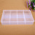 8 cases of lidless transparent plastic storage box window display box components box sample box