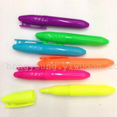 Small mini highlighter color highlighter pen