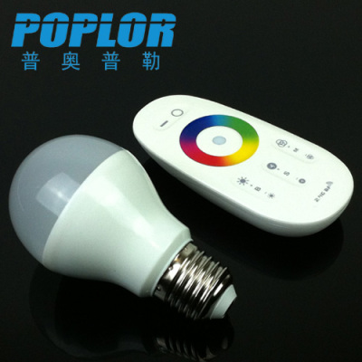 6W / LED bulb lamp and RGBW regulator  suit / WiFi control lighting/ remote control lighting 
