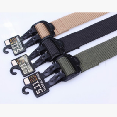 Outdoor tactical canvas thickened TDU belt