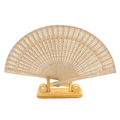 Luxury Scented wood fan with 8 inch Red Factory Outlet