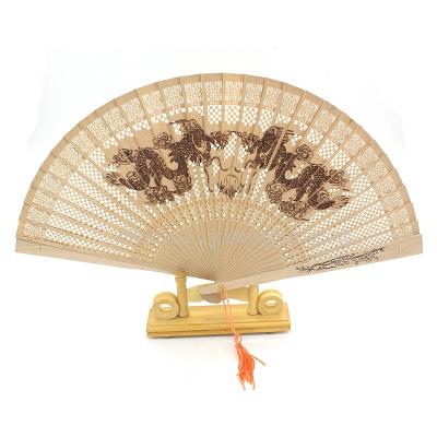 2015 the latest fan-scented wood fan with landscape with figure design of Suzhou factory direct sale