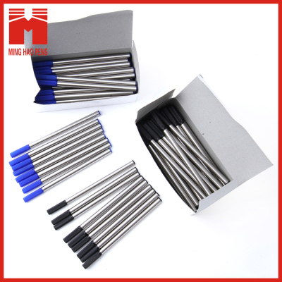 Minghao Pen Factory Full Metal Refill Ballpoint Pen Refill Metal Oil Pen Rotating Ballpoint Pen Refill Atomic Refill