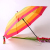 Rainbow Umbrella Creative Children's Color Matching Multicolor Candy Color Umbrella Straight Rod Curved Handle Self-Opening Umbrella