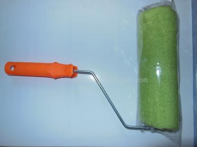 Paint roller brush green roller brush