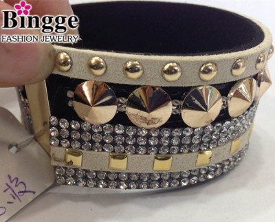 2015 new handmade personalized bracelet antique bracelet leather bracelet Bangle
