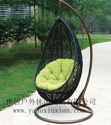 Yaju Balcony Glider Rattan Chair Indoor Living Room Swing Chair Internet Celebrity Home Bedroom Cradle Chair Hammock 
