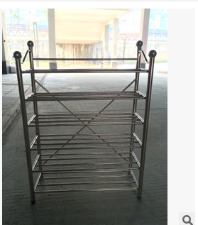 The Factory price direct sale wholesale simple stainless steel creative multi - layer shoe rack dustproof dormitory special price the receive shoe cabinet