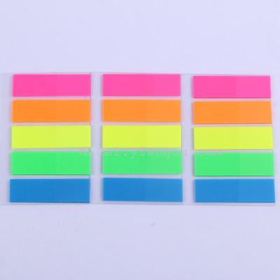 Five-Color Flat Head Sticky Notes  Notes MC-9806