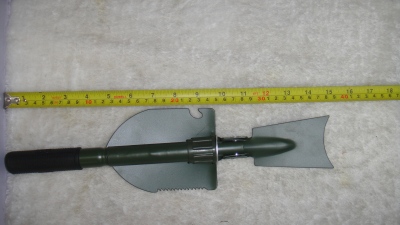 Multifunctional Folding Outdoor Fishing Shovel Engineering Spade Shovel Small Size Fishing Tackle Gadget Shovel