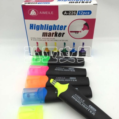 New highlighter high-grade acrylic pen fluorescent highlighter pen packaging