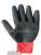 13-pin black nylons red yarn work wrinkle gloves non-slip work gloves