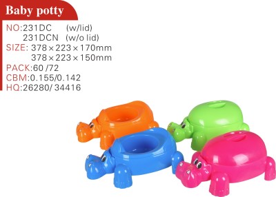 Little hippo baby potty