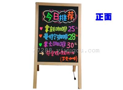 LED fluorescent handwriting advertising Board WordPad Siamese fluorescent plate 100*55cm