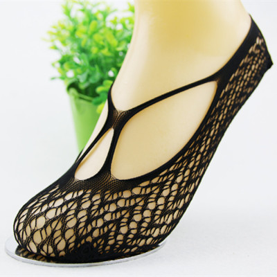 Products direct selling socks cross women's hundred invisible SIS lace ship socks wholesale SIS arbitrary cut silk st