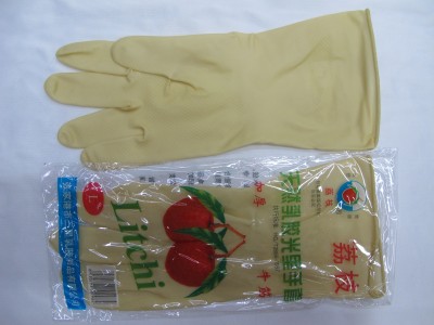Lychee latex household gloves washing for washing dishes
