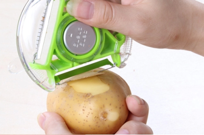 Multi-functional vegetable peeler triple Peel the potato skin planing Knife Stainless steel paring knife