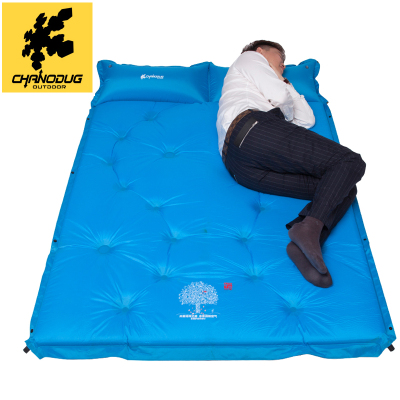 Spring and summer outdoor automatic inflatable cushion tent mat moisture and double bed mattress