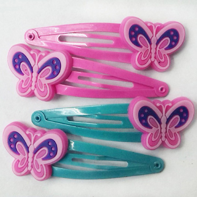 Flower hair accessories Korean children cute cartoon baby girl clip BB clip hair clips