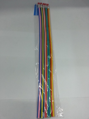 Wholesale manufacturers 30 cm soft bendable pen pencil pencils
