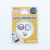 Cute bear cartoon soft glue buttons three latest Japanese and Korean press stickers