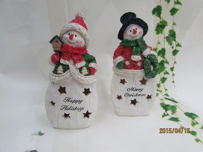 Resin Christmas doll figures resin and resin crafts decorative Home Furnishing Christmas ornaments