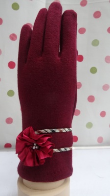 2015 Autumn and Winter Women's Warm Touch Screen Gloves Spun Velvet Gloves Thickened Gloves
