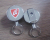 Supply Metal Badge Reel Certificate Retractable Buckle Keychain Metal Pull Peels Factory Direct Sales