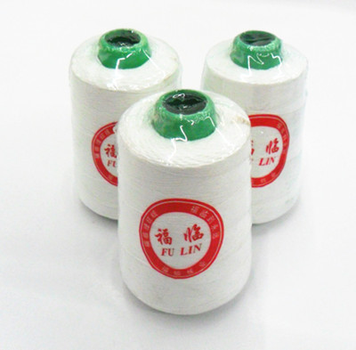 Synthetic sewing thread