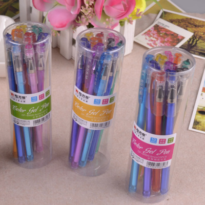 Fresh color gel GP-846 10 color pen barrel gel pens Korean pen