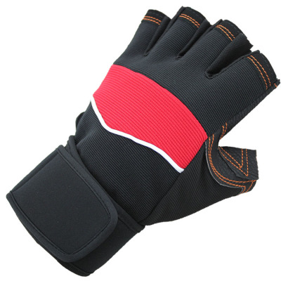 Wristband-style exercise bike gloves protective gloves Jining glove cheap wholesale