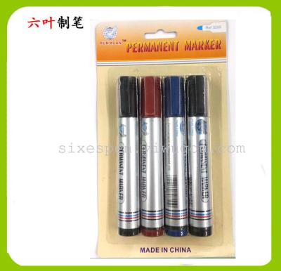 4pcs permanent marker pen set 