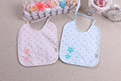 Newborn infant small bib baby cotton color cotton bib AB God baby supplies