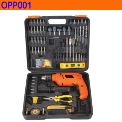 AC electric drill drilling tool set-box set of 122 OPP001