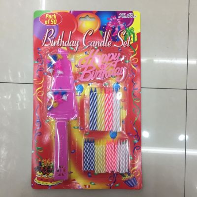 Birthday Candle, Party with Cake to Candle, Candle Set