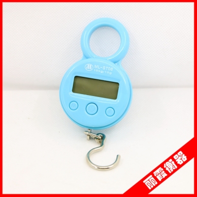Electronic hand-held hook scales for food and home gift scales small hook scales