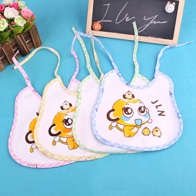 Baby monkey bibs bib newborn printed cotton bibs saliva towels baby products wholesale