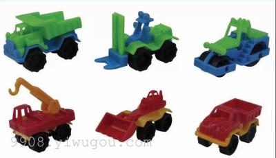 5 gifts, toy, small toys, six engineering vehicles