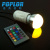 3W / RGB colorful / remote LED bulb lamp / intelligent lamp / LED remote control bulb / remote control distance : 5M