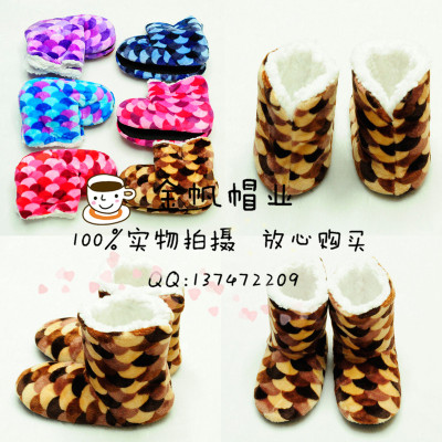 Exported to Europe and the United States winter coat of high state boots and women's flannel thickened with socks female boots fan floor socks.