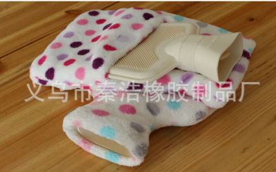 Balanced Heating 2L Hot Water Bag with Cover Hot Water Bag Short Plush Hot Water Bag
