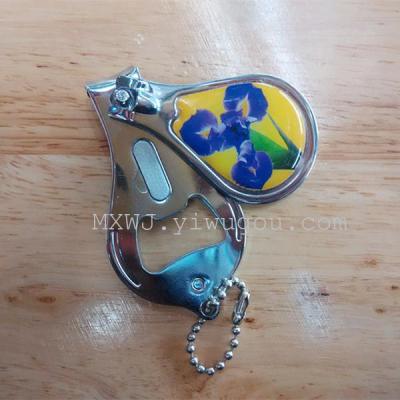 Multifunctional nail Clipper bird bottle stickers nail scissors nail clippers