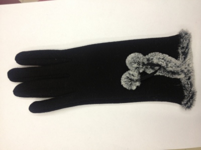 Down touch gloves.