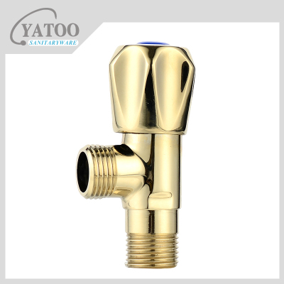 Quick opening valve polished plated brass angle valve chrome-plated valve toilet water heater