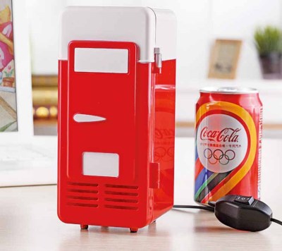 USB mini fridge cool-mini kit cosmetics refrigerator crisper drawer cabinets
