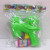 Bags solid color plastic educational toys children's toys inertia snails suck the bubble gun