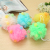 Color bath ball large sponge bath back rub bath cleaning products