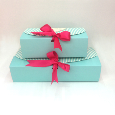 Pastries cake box of Valentine's day wedding gift boxes with custom gift box