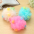 Color bath ball large sponge bath back rub bath cleaning products